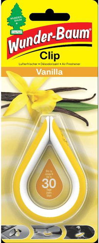WUNDER-BAUM Clip refresher vanilla - Car Air Freshener - Main image