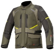 ALPINESTARS ANDES DRYSTAR, TECH-AIR 5 kompatibilní, zelená/černá/žlutá fluo, vel. S - Bunda na motorku