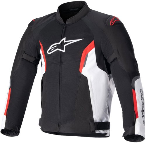 ALPINESTARS AST AIR, TECH-AIR 5 kompatibilní, černá/bílá/červená fluo, 2025, vel. S - Bunda na motorku - Main image