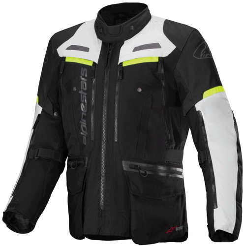 ALPINESTARS BOGOTA PRO DRYSTAR, černá/šedá/žlutá fluo, 2025, vel. XL - Motorcycle Jacket - Main image