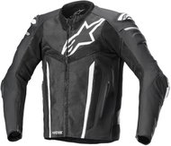 ALPINESTARS FUSION, černá/bílá/metalická šedá, vel. 54 - Bunda na motorku