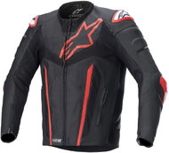 ALPINESTARS FUSION, černá/červená fluo, vel. 50 - Bunda na motorku
