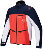 ALPINESTARS LITE-DURA SOFTSHELL, modrá/oranžová/bílá, 2025, vel. M - Motorcycle Jacket