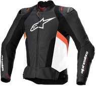 ALPINESTARS MISSILE 3 AIRFLOW, černá/bílá/červená fluo, 2025, vel. 58 - Bunda na motorku