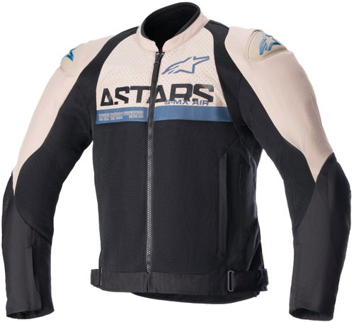 ALPINESTARS SMX AIR, světle hnědá/černá/modrá, 2025, vel. XL - Bunda na motorku - Hlavný obrázok