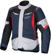 ALPINESTARS ST-1 WATERPROOF, tmavě modrá/černá/červená, 2025, vel. 4XL - Motorcycle Jacket