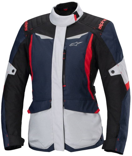ALPINESTARS STELLA ST-1 WATERPROOF, tmavě modrá/černá/červená, 2025, vel. M - Motorcycle Jacket - Main image