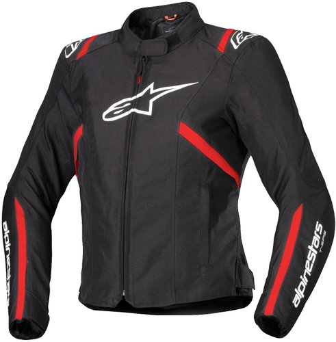ALPINESTARS STELLA T-SPS 2 WATERPROOF, černá/bílá/červená fluo, 2025, vel. L - Motorcycle Jacket - Main image