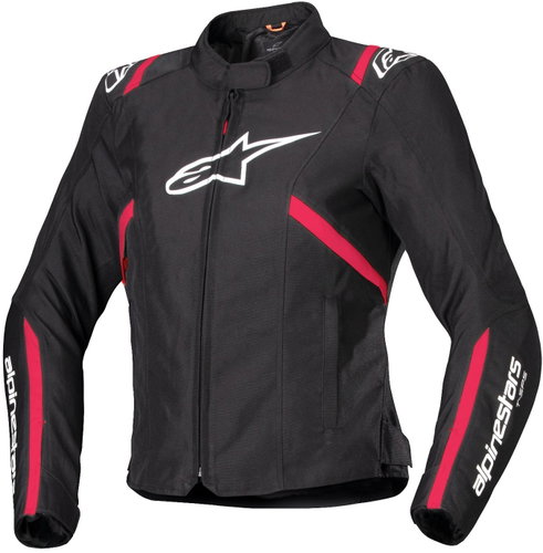 ALPINESTARS STELLA T-SPS 2 WATERPROOF, černá/bílá/růžová, 2025, vel. XL - Motorcycle Jacket - Main image