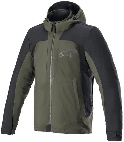 ALPINESTARS STRATOS 2 TECHSHELL DRYSTAR, zelená/černá, vel. L - Motorcycle Jacket - Main image