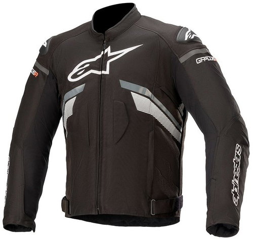ALPINESTARS T-GP PLUS R 3, černá/tmavá šedá/bílá, vel. XL - Motorkárska bunda - Hlavný obrázok