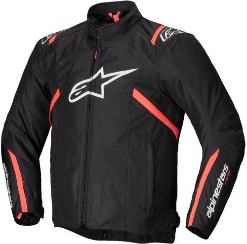 ALPINESTARS T-SPS 2 WATERPROOF, černá/bílá/červená fluo, 2025, vel. 3XL - Bunda na motorku - Main image