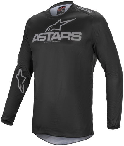 ALPINESTARS FLUID GRAPHITE, černý/šedý, vel. L - Jersey - Main image