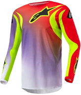 ALPINESTARS FLUID LUCENT, bílý/fialový/červený/žlutý fluo/černý, 2024, vel. S - Jersey