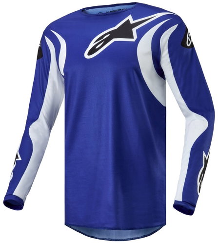 ALPINESTARS FLUID LUCENT, modrý/bílý/černý, 2024, vel. XL - Dres - Main image