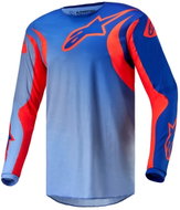ALPINESTARS FLUID LUCENT, modrý/světle modrý/oranžový, 2024, vel. M - Jersey