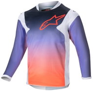ALPINESTARS RACER HOEN KIDS, dětský, světle šedý/gradient/černý, 2024, vel. XS - Dres