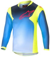 ALPINESTARS RACER HOEN KIDS, dětský, žlutý fluo/tmavě modrý, 2024, vel. XS - Jersey