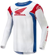ALPINESTARS RACER ICONIC HONDA kolekce, bílý/modrý/červený/černý, 2025, vel. L - Dres
