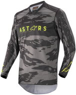 ALPINESTARS RACER TACTICAL, černý/šedý maskáčový/žlutý fluo, vel. S - Jersey