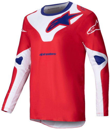 ALPINESTARS RACER VEIL, červený/bílý, 2025, vel. L - Jersey - Main image