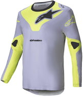 ALPINESTARS RACER VEIL, Grey/Fluo Yellow, 2025, size 2XL - Jersey