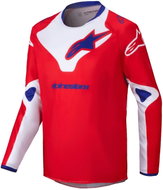 ALPINESTARS RACER VEIL, dětský, červený/bílý, 2025, vel. XL - Dres