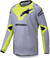 ALPINESTARS RACER VEIL, dětský, šedý/žlutý fluo, 2025, vel. M - Dres