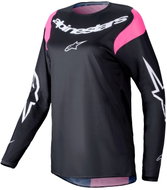 ALPINESTARS STELLA FLUID HAUL, dámský, černý/růžový fluo, 2025, vel. XL - Dres
