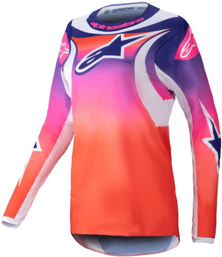 ALPINESTARS STELLA FLUID WURX, dámský, multicolor/bílý, 2025, vel. M - Dres - Main image