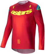 ALPINESTARS SUPERTECH MAKER, červený/žlutý fluo, 2025, vel. L - Dres