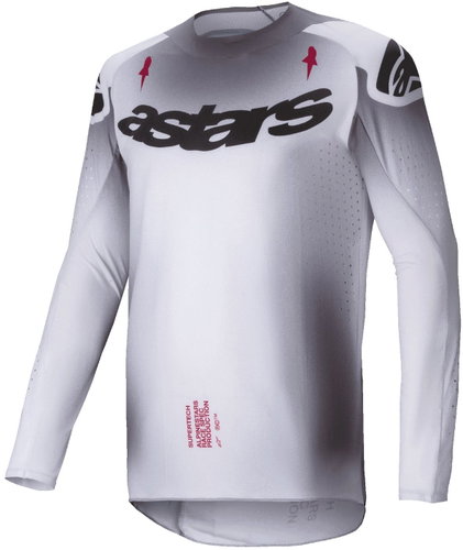ALPINESTARS SUPERTECH MAKER, stříbrný/černý, 2025, vel. L - Dres - Main image