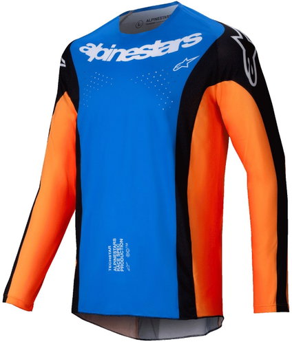 ALPINESTARS TECHSTAR MELT, oranžový/modrý, 2025, vel. 2XL - Dres - Main image