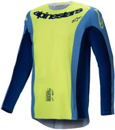 ALPINESTARS TECHSTAR MELT, Fluo Yellow/Blue, 2025, Size M - Jersey