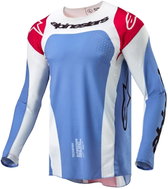 ALPINESTARS TECHSTAR OCURI, Light Blue/White/Red, 2024, size L - Jersey