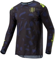 ALPINESTARS TECHSTAR RANTERA, černý/modrý/žlutý fluo, 2024, vel. 2XL - Dres