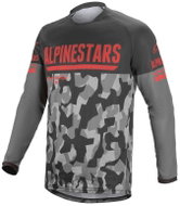 ALPINESTARS VENTURE R, šedý camo/červený fluo/černý, vel. L - Dres