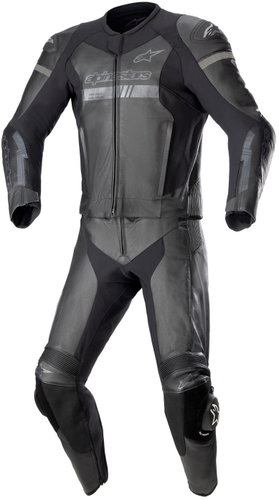 ALPINESTARS dvoudílná GP FORCE CHASER, TECH-AIR 5 kompatibilní, černá/černá, 2025, vel. 54 - Moto kombinéza - Main image