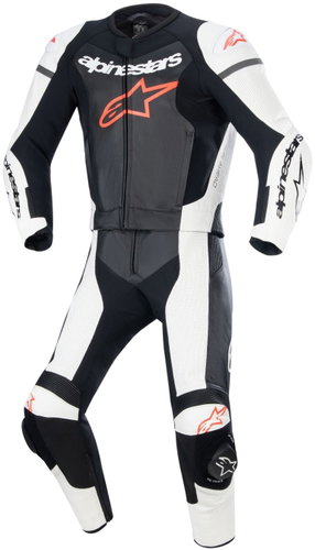 ALPINESTARS dvoudílná GP FORCE LURV, bílá/černá/červená fluo, 2025, vel. 56 - Moto kombinéza - Fő fotó