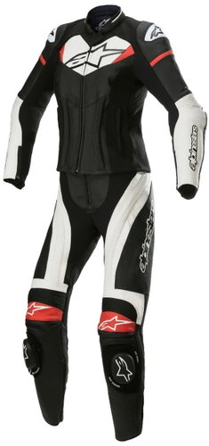 ALPINESTARS dvoudílná STELLA GP PLUS 2, černá/bílá/červená, 2025, vel. 46 - Moto kombinéza - Main image