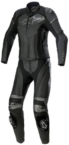 ALPINESTARS dvoudílná STELLA GP PLUS 2, černá/metalická šedá, 2025, vel. 42 - Moto kombinéza - Main image