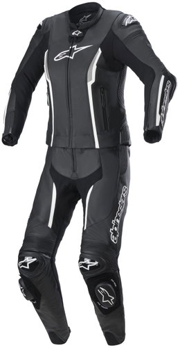 ALPINESTARS dvoudílná STELLA MISSILE 2, dámské, černá/bílá, 2025, vel. 40 - Motorcycle overalls - Main image