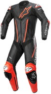 ALPINESTARS jednodílná FUSION, TECH-AIR kompatibilní, černá/červená fluo, vel. 52 - Moto kombinéza