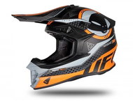 UFO HE176 INTREPID - off-road orange moto helmet M - Motorbike Helmet