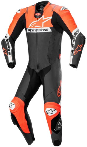 ALPINESTARS jednodílná MISSILE 2 WARD, černá/červená fluo/bílá, 2025, vel. 58 - Moto kombinéza - Main image