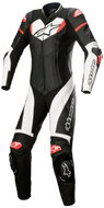 ALPINESTARS jednodílná STELLA GP PLUS 2, černá/bílá/červená fluo, 2025, vel. 42 - Moto kombinéza
