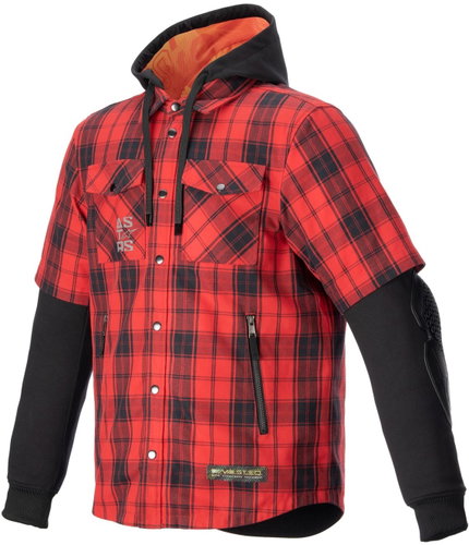 ALPINESTARS MO.ST.EQ TARTAN, červená/černá, 2025, vel. XL - Shirt - Main image