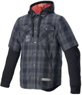 ALPINESTARS MO.ST.EQ TARTAN, šedá/černá, 2025, vel. 4XL - Košile