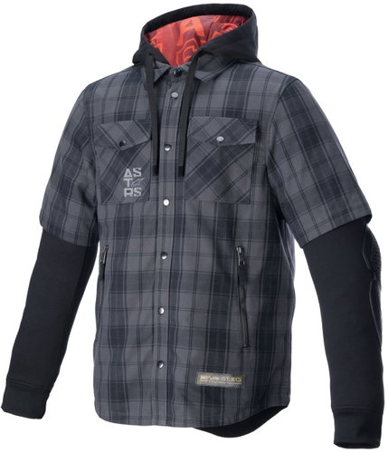 ALPINESTARS MO.ST.EQ TARTAN, šedá/černá, 2025, vel. XL - Košile - Main image