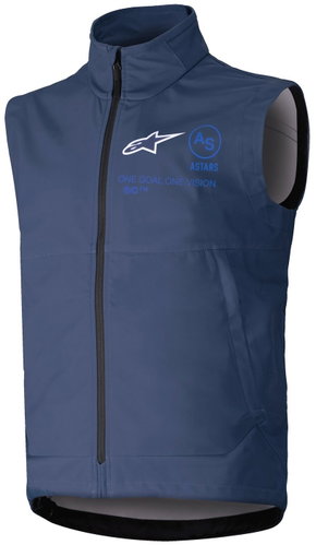 ALPINESTARS vesta TECHSTAR SOFTSHELL, modrá, 2025, vel. S - Motorcycle Jacket - Main image